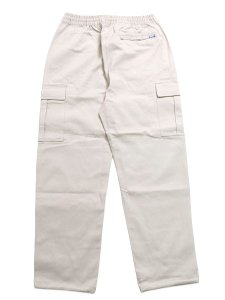 画像2: 【送料無料】PRO CLUB HW STRETCH TWILL CARGO LOUNGE PANT MOONBEAM (2)