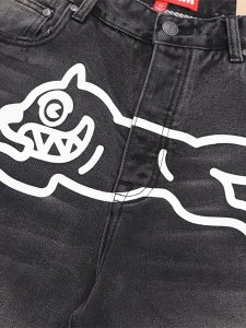画像6: 【送料無料】ICECREAM BREYER DENIM SHORTS BLACK FUDGE (6)