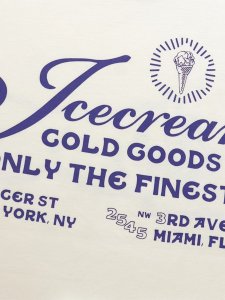 画像4: 【送料無料】ICECREAM ONLY THE FINEST TEE ANTIQUE WHITE (4)