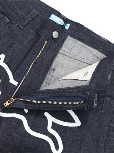 画像4: 【送料無料】ICECREAM BUGGY DENIM SHORTS DEEP BLUE (4)