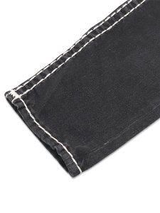 画像6: 【送料無料】TRUE RELIGION ROCCO SUPER T FLAP SKINNY 32" SMOG OVERDYE BLACK WASH (6)