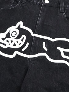 画像7: 【送料無料】ICECREAM BUGGY DENIM SHORTS BLACK (7)