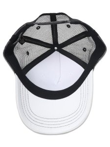 画像5: 【送料無料】TRUE RELIGION BUDDHA TRUCKER HAT WHITE/BLACK (5)