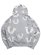 画像2: 【送料無料】TRUE RELIGION WARPED LOGO BOXY HOODIE HEATHER GREY/WHITE (2)