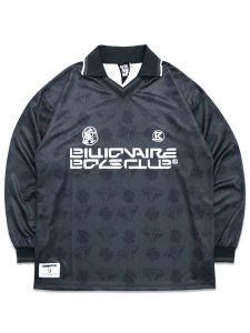 画像1: 【送料無料】BILLIONAIRE BOYS CLUB D&D FOOTBALL SHIRT BLACK (1)