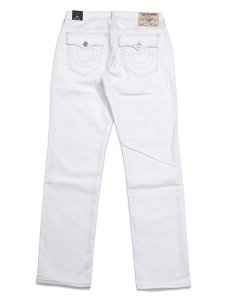 画像1: 【送料無料】TRUE RELIGION GENO FLAP SLIM JEAN OPTIC WHITE (1)