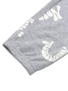 画像6: 【送料無料】TRUE RELIGION WARPED LOGO JOGGER HEATHER GREY/WHITE (6)