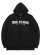 画像1: 【送料無料】TRUE RELIGION GLOSSY ARCHED LOGO ZIP HOODIE BLACK (1)