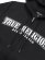 画像3: 【送料無料】TRUE RELIGION GLOSSY ARCHED LOGO ZIP HOODIE BLACK (3)