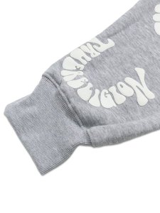 画像6: 【送料無料】TRUE RELIGION WARPED LOGO BOXY HOODIE HEATHER GREY/WHITE (6)