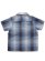 画像2: 【KIDS】CALTOP TODDLER FL PLAID S/S SHIRT SKY BLUE/GREY (2)