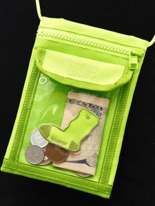 画像8: WHIMSY SOCKS SHOULDER POUCH SAFETY YELLOW (8)