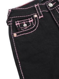 画像3: 【送料無料】TRUE RELIGION WMS BECCA MID RISE SUPER T BOOTCUT BODY RINSE BLACK (3)