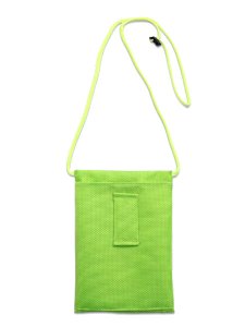 画像2: WHIMSY SOCKS SHOULDER POUCH SAFETY YELLOW (2)