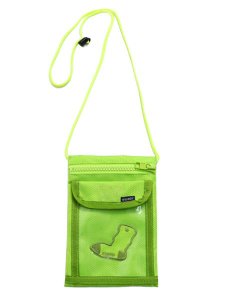 画像1: WHIMSY SOCKS SHOULDER POUCH SAFETY YELLOW (1)
