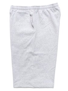 画像3: LOS ANGELES APPAREL HEAVY FLEECE EXTRA WIDE SWEAT SHORTS-ASH (3)