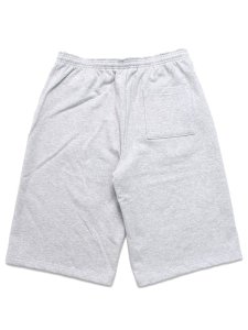 画像2: LOS ANGELES APPAREL HEAVY FLEECE EXTRA WIDE SWEAT SHORTS-ASH (2)