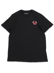 画像1: 【送料無料】TRUE RELIGION BUDDHA LOGO CREWNECK TEE BLACK (1)