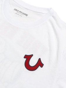 画像3: 【送料無料】TRUE RELIGION BUDDHA LOGO CREWNECK TEE WHITE (3)