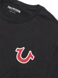 画像3: 【送料無料】TRUE RELIGION BUDDHA LOGO CREWNECK TEE BLACK (3)