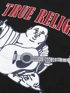 画像4: 【送料無料】TRUE RELIGION BUDDHA LOGO CREWNECK TEE BLACK (4)