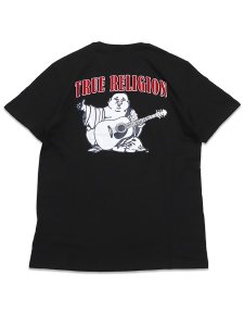 画像2: 【送料無料】TRUE RELIGION BUDDHA LOGO CREWNECK TEE BLACK (2)
