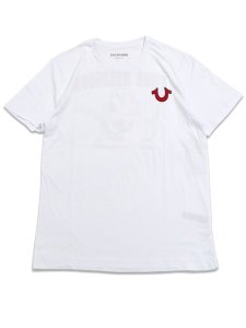 画像1: 【送料無料】TRUE RELIGION BUDDHA LOGO CREWNECK TEE WHITE (1)