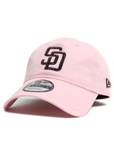 画像1: NEW ERA 9FORTY UNSTRUCTURED BEADS LOGD PADRES PINK (1)