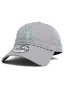 画像1: NEW ERA 9FORTY UNSTRUCTURED BEADS LOGO YANKEES SOFT BLUE (1)