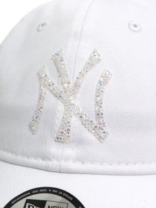 画像6: NEW ERA 9FORTY UNSTRUCTURED BEADS LOGO YANKEES WHITE (6)