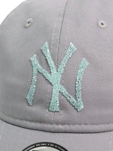 画像6: NEW ERA 9FORTY UNSTRUCTURED BEADS LOGO YANKEES SOFT BLUE (6)