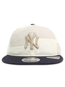 画像2: NEW ERA RC 9FIFTY PATCHWORK YANKEES CHROME/NAVY (2)