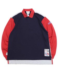 画像1: ADIDAS WORLD CUP USA94 GRAPHIC POLO-NOBLE INK (1)