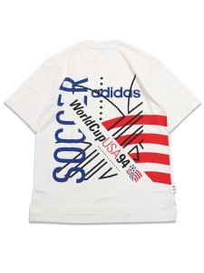 画像1: ADIDAS WORLD CUP USA94 GRAPHIC TEE-CLOUD WHITE (1)