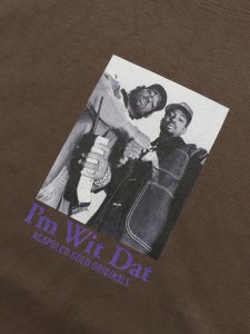 画像3: ACAPULCO GOLD U WIT IT? TEE 7.1oz RELAXED FIT BOX WALNUT (3)