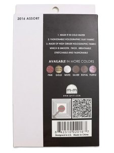 画像2: KING J EXTRA LONG TIE 40" SILKY METALLIC DURAG (2)
