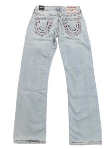 画像1: 【送料無料】TRUE RELIGION BILLY SUPER T BOOTCUT 34" ANDORRA LA VELLA LT WSH R/M (1)