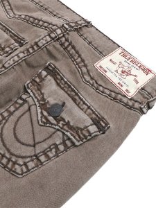 画像5: 【送料無料】TRUE RELIGION RICKY SUPER T JIMMY FLAP STRAIGHT 34" GOLDEN FERN (5)