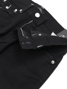 画像4: 【送料無料】TRUE RELIGION BILLY BIG T FLAP 34" BODY RINSE BLACK (4)