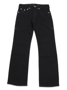 画像2: 【送料無料】TRUE RELIGION BILLY BIG T FLAP 34" BODY RINSE BLACK (2)