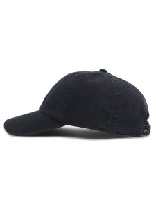 画像3: REIGNING CHAMP COTTON CHINO LOW PRO MONOGRAM STRAPBACK CAP WASHED BLACK (3)