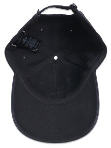 画像5: REIGNING CHAMP COTTON CHINO LOW PRO MONOGRAM STRAPBACK CAP WASHED BLACK (5)