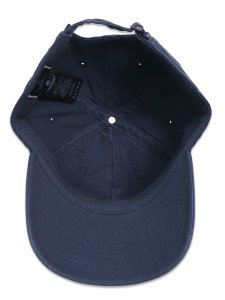 画像5: REIGNING CHAMP COTTON CHINO LOW PRO MONOGRAM STRAPBACK CAP WASHED NAVY (5)