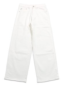 画像1: 【送料無料】PRO CLUB HW BAGGY FIT DENIM PANT SNOW WHITE (1)