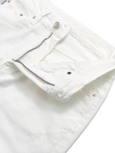 画像4: 【送料無料】PRO CLUB HW BAGGY FIT DENIM PANT SNOW WHITE (4)