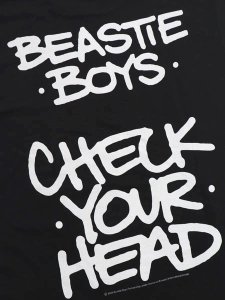 画像4: AMERICAN CLASSICS BEASTIE BOYS CHECK YOUR HEAD TEE BLACK (4)