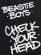 画像4: AMERICAN CLASSICS BEASTIE BOYS CHECK YOUR HEAD TEE BLACK (4)