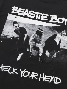 画像3: AMERICAN CLASSICS BEASTIE BOYS CHECK YOUR HEAD TEE BLACK (3)