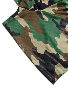 画像9: 【送料無料】INTERBREED AIRY TRAINING MESH SHORTS WOODLAND CAMO (9)