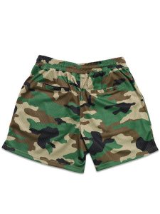 画像2: 【送料無料】INTERBREED AIRY TRAINING MESH SHORTS WOODLAND CAMO (2)